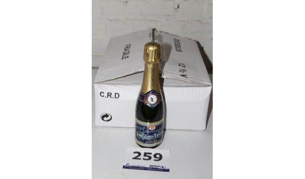 12 flessen à 37,5l champagne Leblond-Lenoir, Tradition